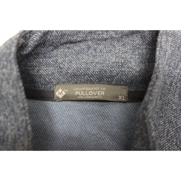 Member's Mark men's 1/4 zip mock neck knit casual pullover sweater - Picture 6 of 9